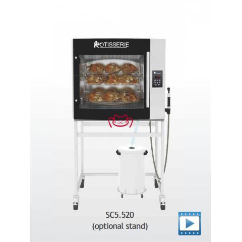 ROTISOL SC5-520 旋转烤鸡炉