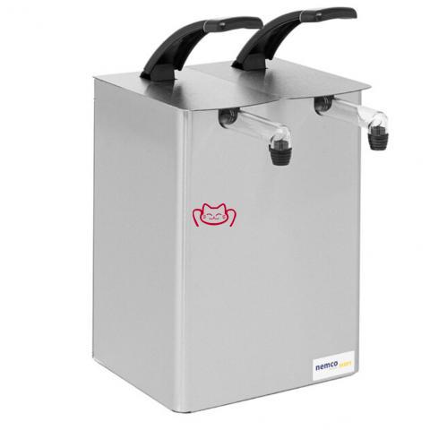 NEMCO 10962  3加仑不锈钢台式双泵酱...
