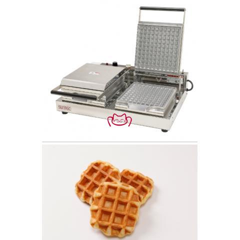 SUNTEC   CW-400双头可颂列日华夫炉