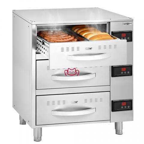 GGMGASTRO WSE3S 三层抽屉高级保温...