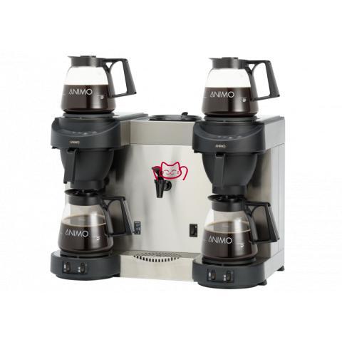 ANIMO M202W 船用玻璃壶咖啡机联热水龙...