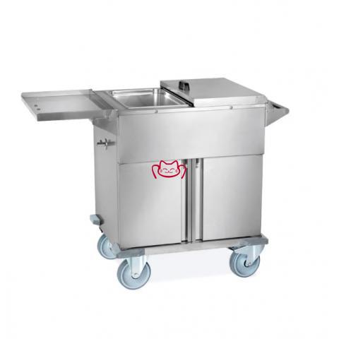 ROCAM TORO 2 双盆位水浴加热保温餐车