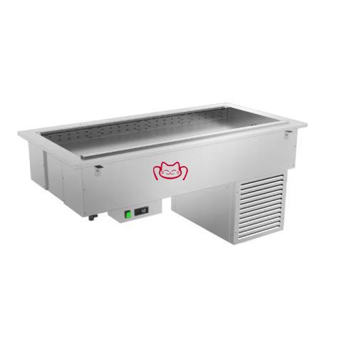 ROCAM 4RV-E 嵌入式带蒸发器风冷冷藏展...